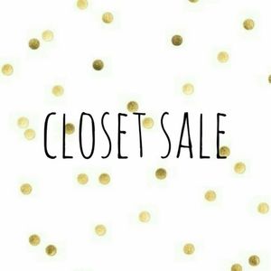 MEGA CLOSET SALE!! FREE FREE FREE!!